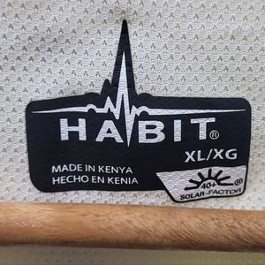 Habit Men’s Fourche Mountain Short Sleeve River Guide Fishing Shirt XL, NWOT